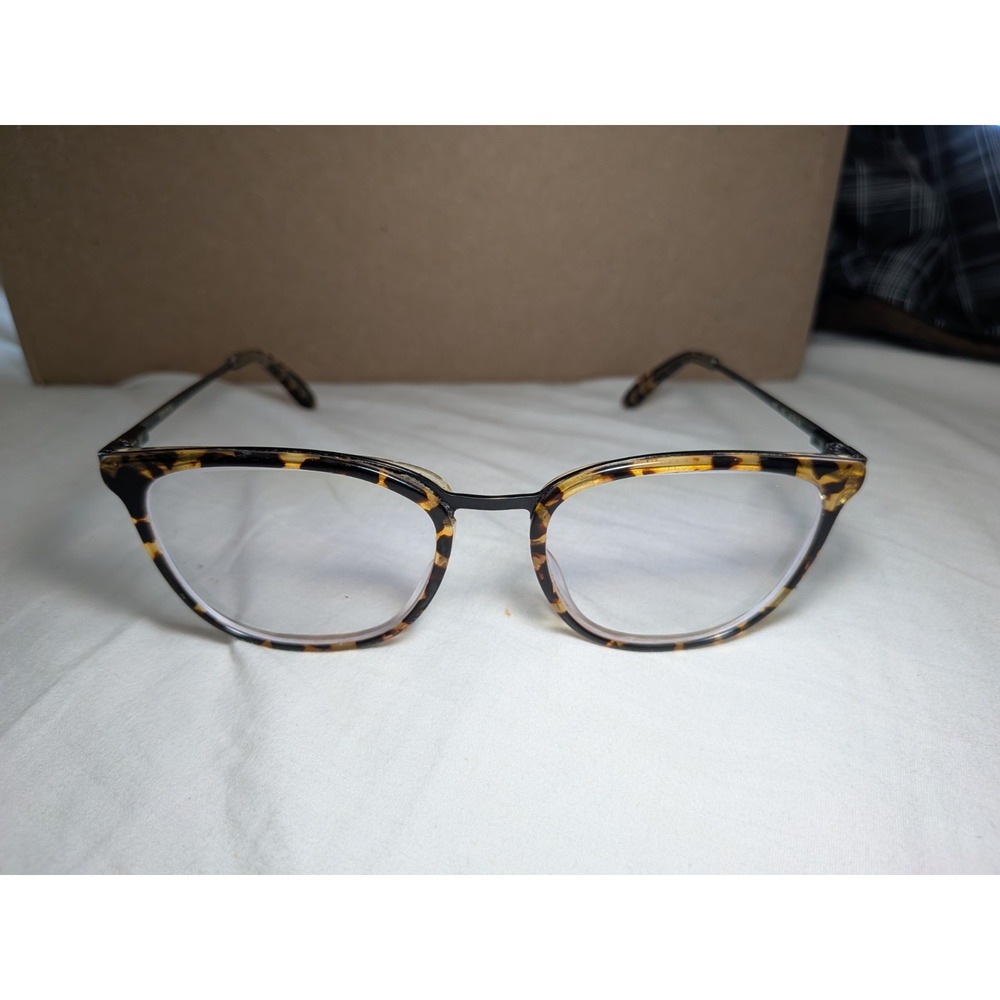 Vera Wang V557 Black Tortoise Eyeglasses 52-18-135